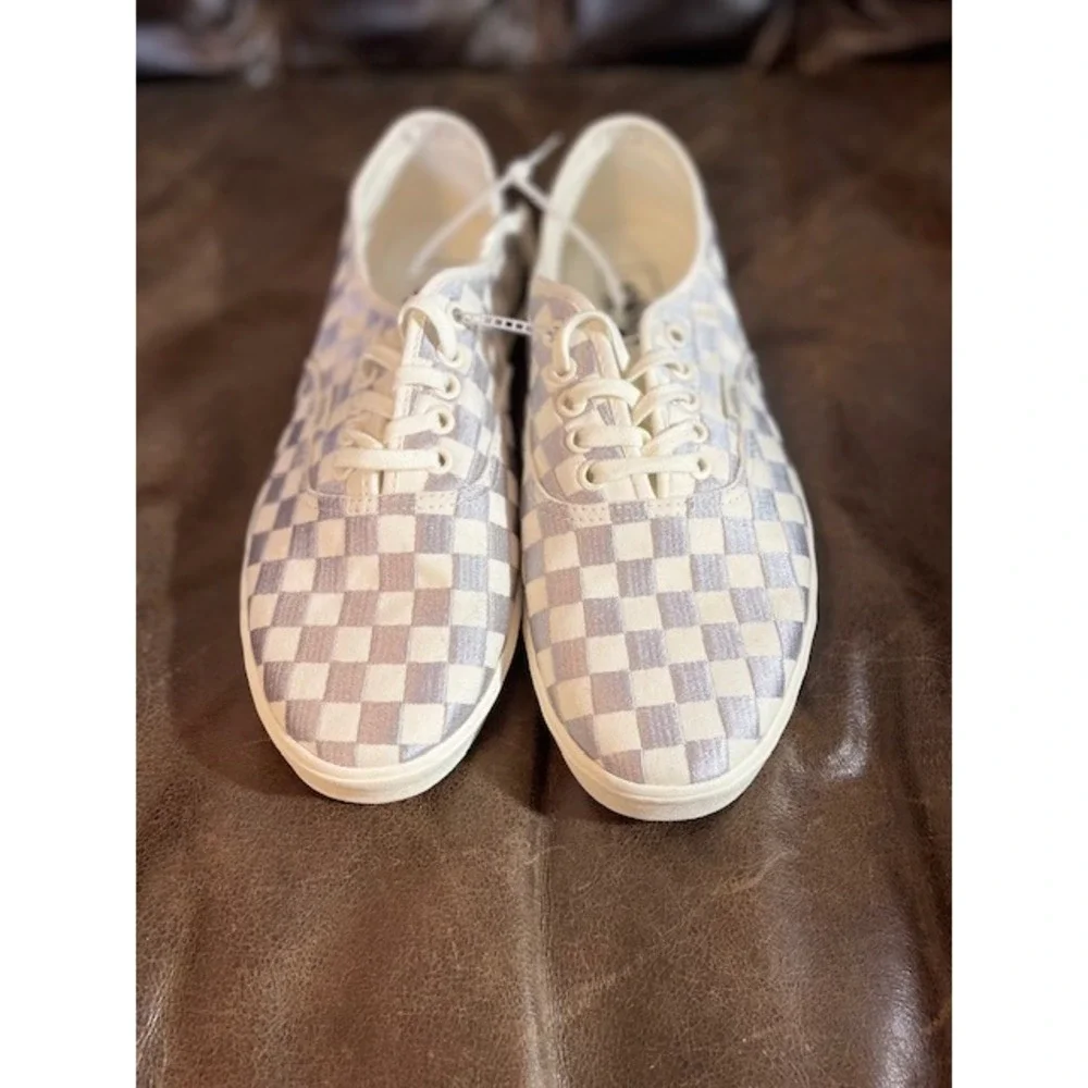 Vans embroidered check